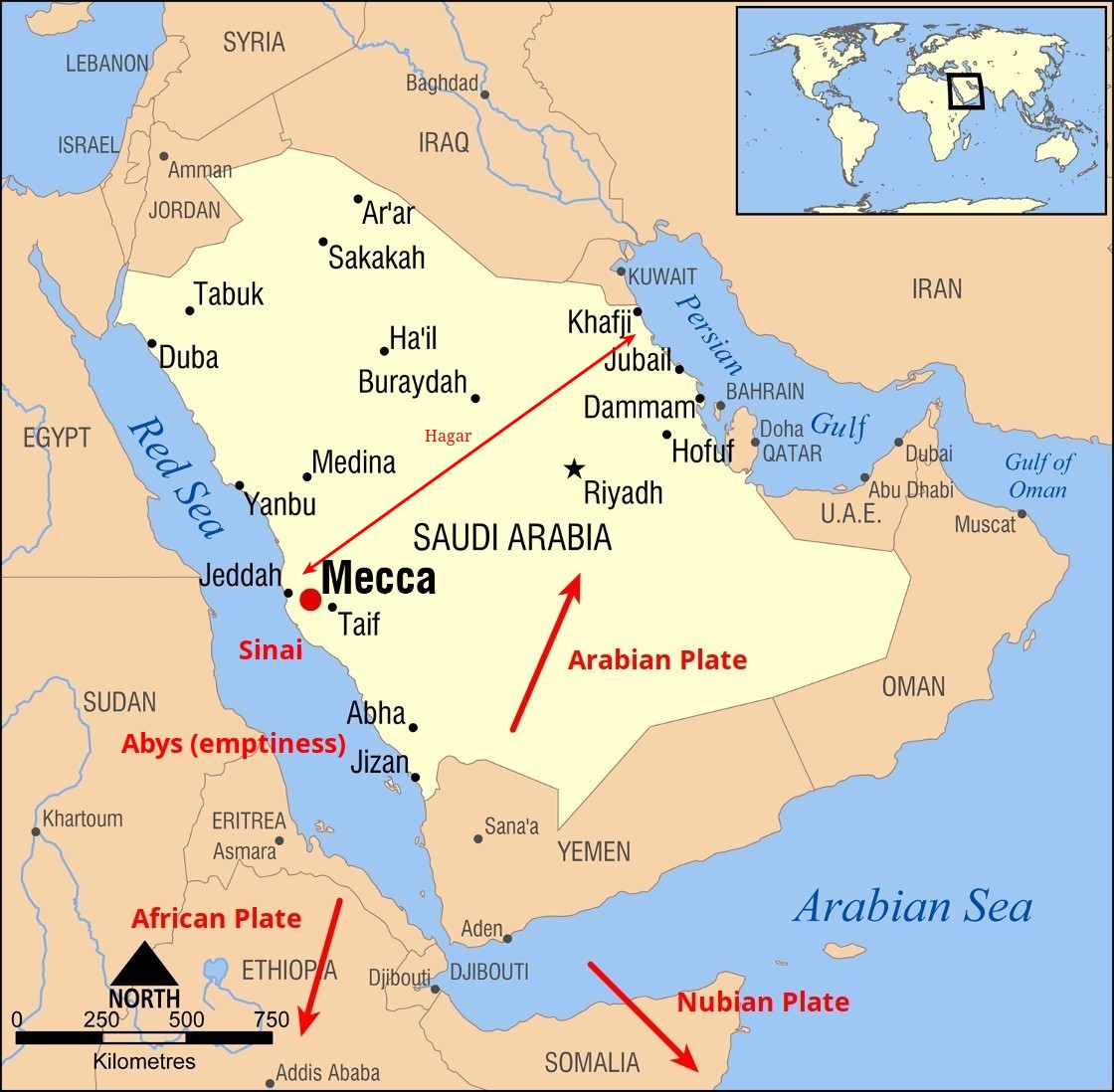 Mecca Arabia Sinai